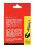 Turbo refill kit for HP 680 black ink cartridge