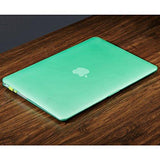 MOCA' Hard Shell Skin Cover Case For Apple MacBook Air 13" 13.3" inch A1369 , A1466 With SAViOUR Accessories (Aqua Green)