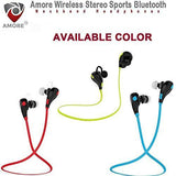 Amore Bluetooth 4.1 Wireless Stereo Sport Headphones Headset with Built In Mic Running Hiking Exercise Hi-Fi Sound Hands-Free Calling Compatible with Samsung Galaxy, Note, Edge, Gionee, Intex, Karbonn, Lenovo, Iphone, Nokia, Nexus, Oppo, Vivo, Coolpad, On - NEIGHBOUR JOY