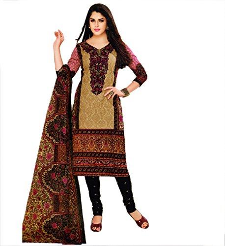 Miraan Unstitched Cotton Dress Material / Churidar Suit for Women | Party wear | Free Delivery - NEIGHBOUR JOY