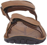 Paragon Men's Tan PU Sandals (10) - NEIGHBOUR JOY