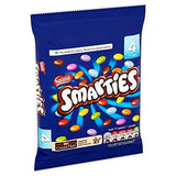 Nestle Chocolate Smarties 4 Pk, 152g - NEIGHBOUR JOY