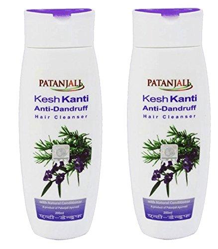 Patanjali Kesh Kanti Anti-Dandruff Hair Cleanser Shampoo, 200ml (Pack of 2) - NEIGHBOUR JOY