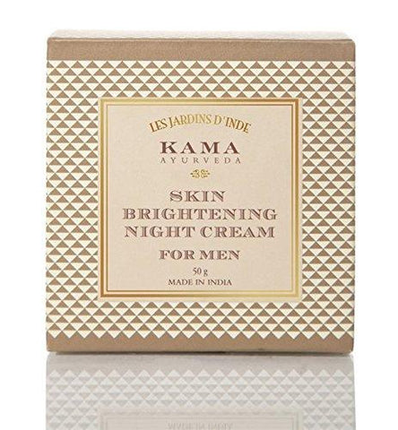 Kama Ayurveda Skin Brightening Night Cream for Men, 50g