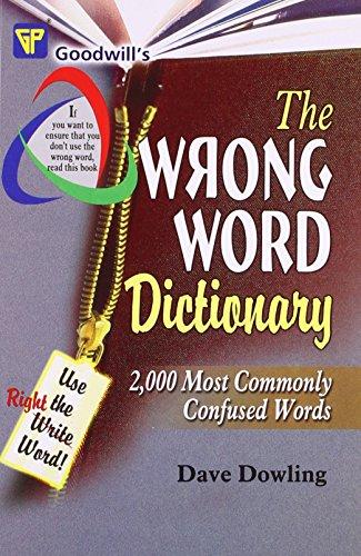 The Wrong Word Dictionary (English Improvement for Success)