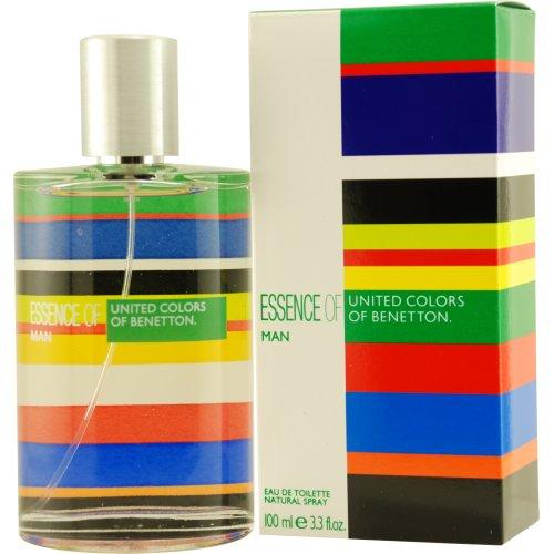 United Colors of Benetton Essence of Man Eau De Toilette Spray for Men, 100ml