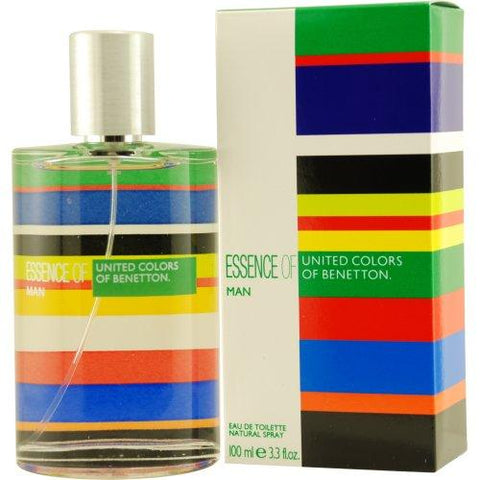 United Colors of Benetton Essence of Man Eau De Toilette Spray for Men, 100ml