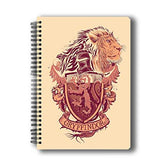 Mc Sid Razz Official "Harry potter" Gift Set/Birthday Gift/Return Gift - Combo pack of 6 , House Crest 2 Notebook + Infographic Grey Notebook + I Solemnly Swear Notebook + Gryffindor Notebook + House Crest 3 Notebook + Green Crest Notebook , Licensed by W - NEIGHBOUR JOY