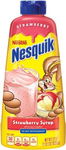 Nestle Nesquik Strawberry Syrup, 623.6g - NEIGHBOUR JOY