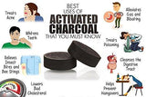 Healthvit Activated Charcoal 100gm For Face Mask, Detoxifies, Helps with Digestion