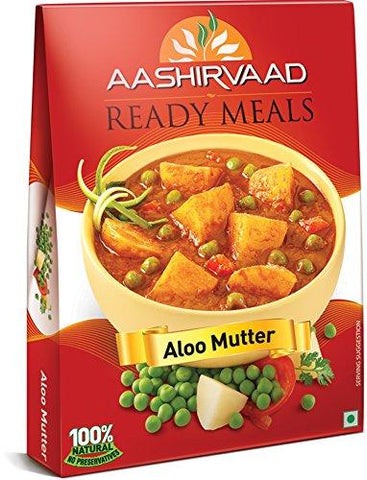 Aashirvaad Ready Meals Aloo Mutter, 285g - NEIGHBOUR JOY