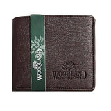 Woodland Genuine Leather Men's Wallet (Dark Maroon)