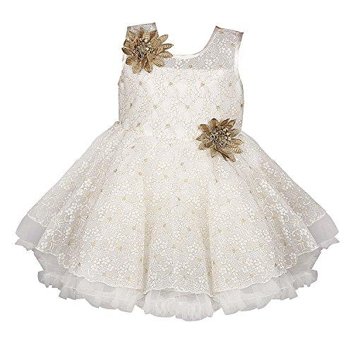 Wish Karo Party wear Baby Girls Frock Dress DNbxa06 -3-4 Yrs