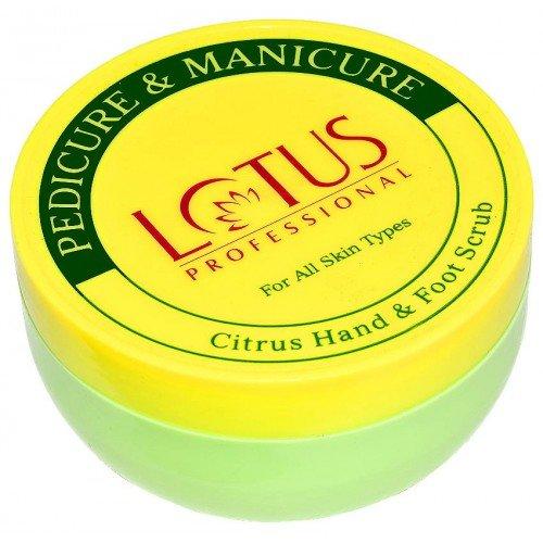 Lotus Professional Pedicure & Manicure Citrus Hand&Foot Scrub,300gm