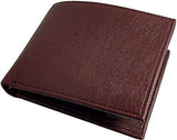 Woodland Genuine Leather Men's Wallet (Dark Maroon)