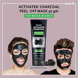 Healthvit Activated Charcoal Purifying Peel off Mask, 50g