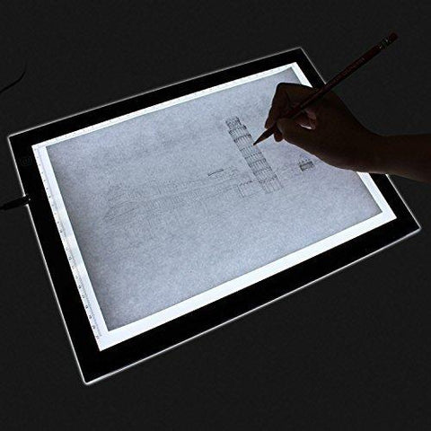 23.5 Drawing Tablet Autolizer Adjustable Brightness Tattoo Tracing Pad LED Art Drawing Table Light Box for Animation Sketching Designing Stenciling DrawingSewing (23.5 ) - NEIGHBOUR JOY