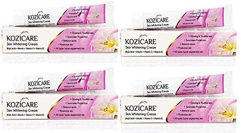 Kozicare Skin Whitening Cream 15gm - Pack of 4 For Whiter & Brighter Skin