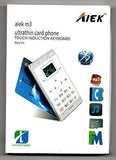 AIEK LASCOM INDIA AIEK ULTRA SLIM CREDIT CARD SIZE PHONE OF BIS GOVERNMENT