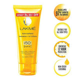 Lakme Sun Expert SPF 50 PA Fairness UV Sunscreen Lotion, 100ml (Now at Rs.80/- Off)