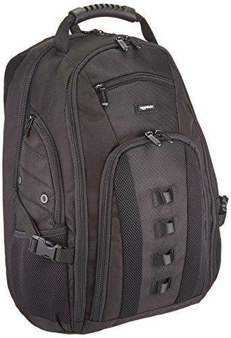 amazonbasics laptop backpack up to 17 inches Don't Pay $125, Get a 4-Pack of Amazon Basics Travel 17-inch Computer Backpacks for $58.95 Shipped - Today Only smart organization Amazon Basics Padded Laptop Backpack