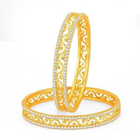 YouBella Gold Plated Bangles For Women And Girls