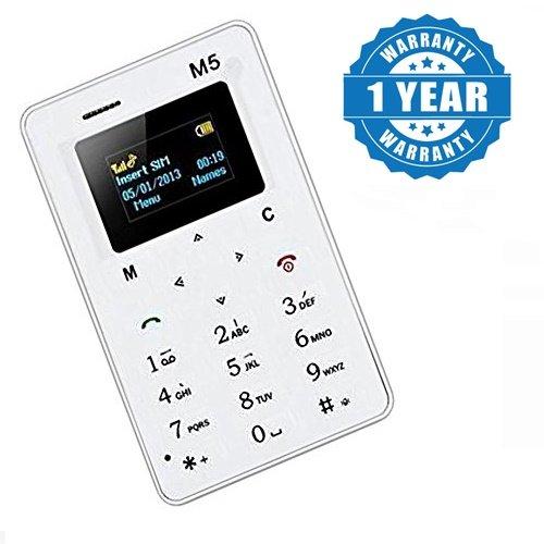 Captcha M5 Mini Card Cell Phones Ultra Thin Lightest, Lowest