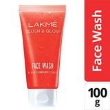 Lakme Blush & Glow Strawberry Gel Face Wash 100 g