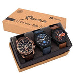 Rich Club Analogue Black Blue Dial Men's Watch - REL-OCT-DENIM - NEIGHBOUR JOY