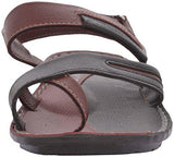 Paragon Men's Maroon PU Sandals (8) - NEIGHBOUR JOY