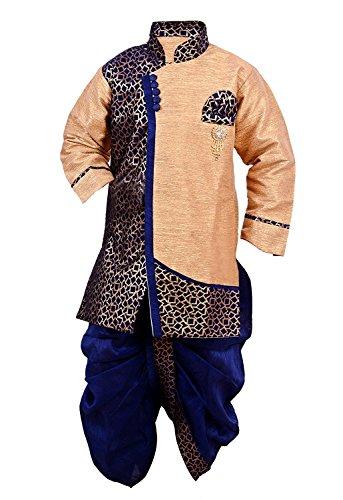 Arshia Fashions Boys Dhoti Kurta set ethnic wear for boys - Blue - NEIGHBOUR JOY