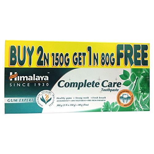 Himalaya Herbals Complete Care Toothpaste - 150 g (Buy 2 and Get 1 Free Worth Rupees 80 g)