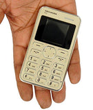 Kechaoda K55 Mini Mobile With Bluetooth Connectvity in Gold Colour