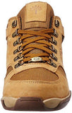 Woodland Men's Camel Leather Sneakers - 9 UK/India (43 EU)