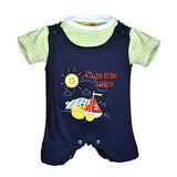 Orange and Orchid Baby Boys Cotton Tops & Bottoms Sets (6-12 Months) - NEIGHBOUR JOY