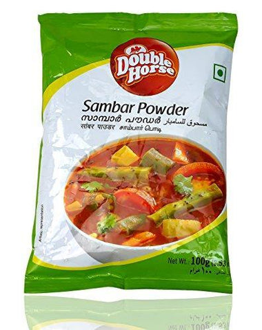 Double Horse Sambar Powder, 100 grams - NEIGHBOUR JOY