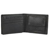 WildHorn Pure Luxuries Genuine 8 card Black Men's Leather Wallet