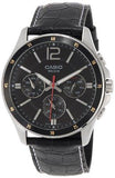 Casio Enticer Chronograph Black Dial Men's Watch - MTP-1374L-1AVDF (A834) - NEIGHBOUR JOY