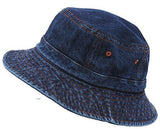 Krystle Unisex Fishermen Bucket Outdoor Summer Denim Hat - NEIGHBOUR JOY