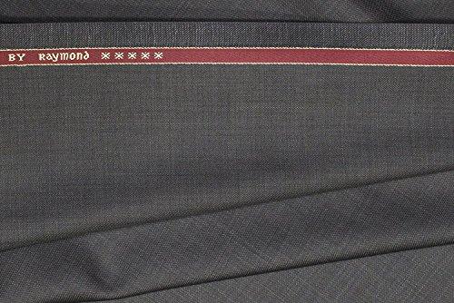 Raymond Trouser Fabric 1Pc 1.3Meter Trouser Length for Men's Solid Grey::Blue - NEIGHBOUR JOY