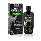 Healthvit Activated Charcoal Deep Cleansing Bodywash, 200ml