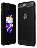 Golden Sand One Plus 5 Cover Original Rugged Armor Shock Proof TPU Case for OnePlus 5 Back Cover Mobile Phone 2017 ,Midnight Black - NEIGHBOUR JOY