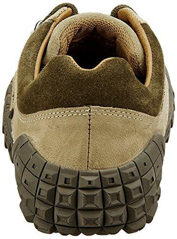 Woodland Men's Olive Green Leather Sneakers UK/India (41 EU