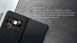 ikazen Ultra Thin Premium Smart Leather Flip Cover for OnePlus 5 (1+5) (Black) - (auto sleep / awake) - NEIGHBOUR JOY