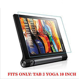 Taslar Premium Arc Edge Tempered Glass Screen Scratch Guard Protector For Lenovo Yoga Tab 3 10 Tablet 10 Inch - Lenovo Yoga Tab 3 10 Tablet 10 Inch