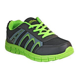 Action Shoes Women's Black-Green Running Shoes - 5 UK/India (37 EU)(454-BLACK-GREEN) - NEIGHBOUR JOY