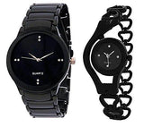 Krupa Enterprise Analogue Black Dial Mens and Womens Watches-55563 - NEIGHBOUR JOY