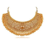 Apara Bridal Pearl LCT Stones Gold Necklace Set Jewellery For Women - NEIGHBOUR JOY