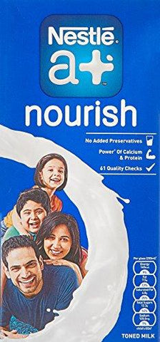 Nestle a+ Nourish Toned Milk,1L - NEIGHBOUR JOY