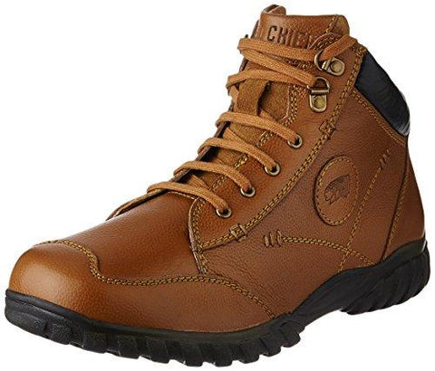 Red Chief Men's Glassy Tan Leather Boots - 10 UK/India (44.5 EU)(RC3403 287) - NEIGHBOUR JOY